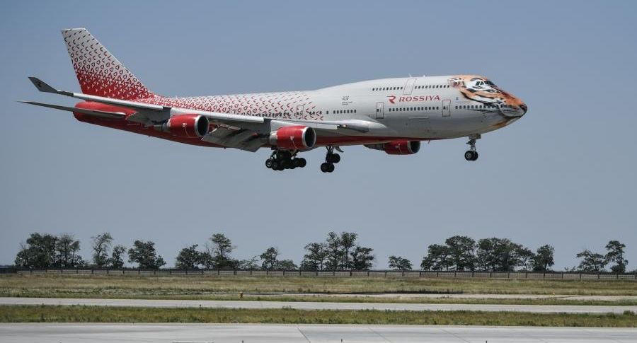 В Москве к аварийной посадке готовится Boeing 747 с 282 пассажирами на борту