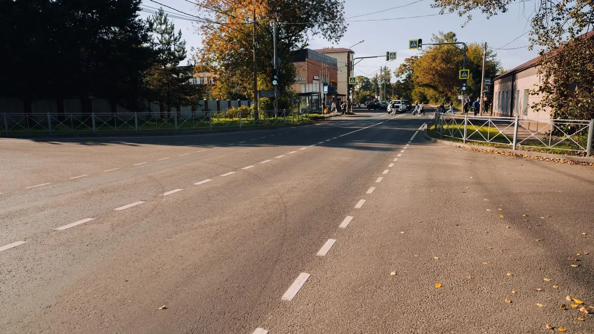 В Лосино-Петровском обновили дороги на Нагорной и Первомайской улицах