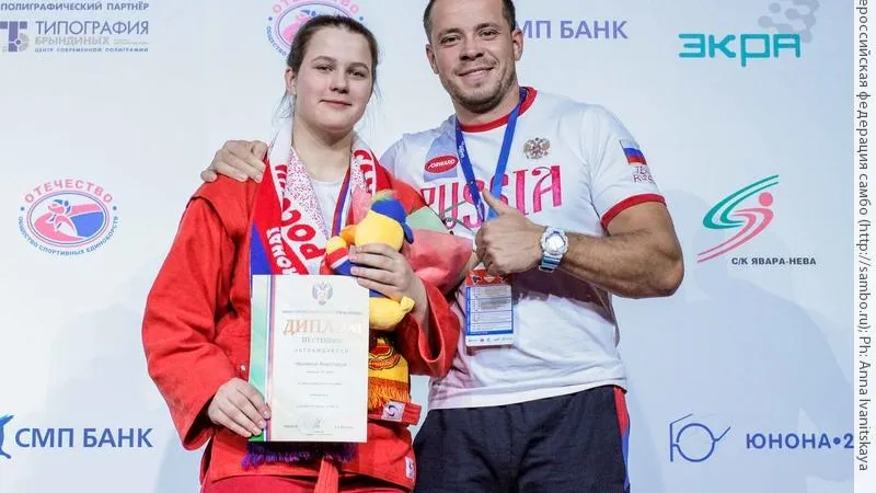 Спортсменка из Мытищ заняла 3 место в чемпионате России по самбо