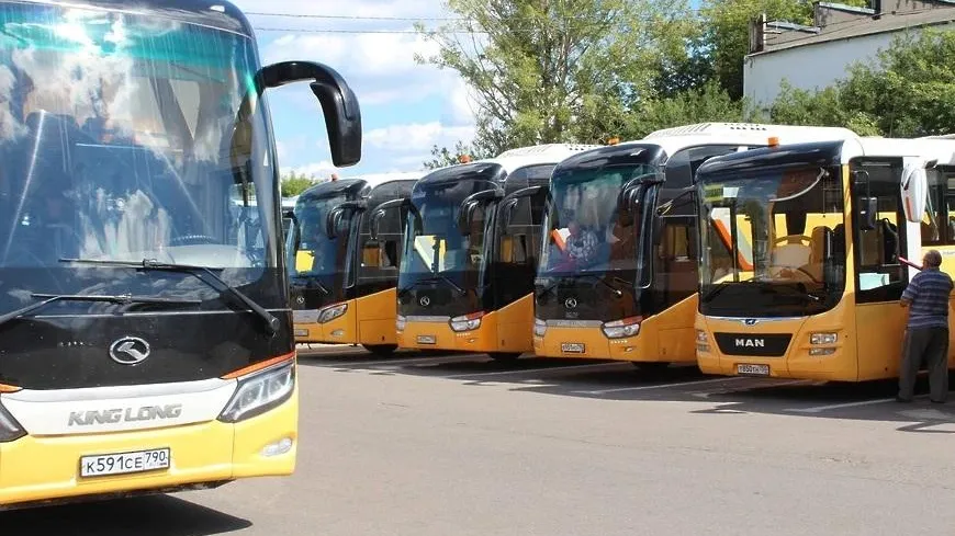 Сотрудники ГИБДД Домодедова провели техосмотр школьных автобусов