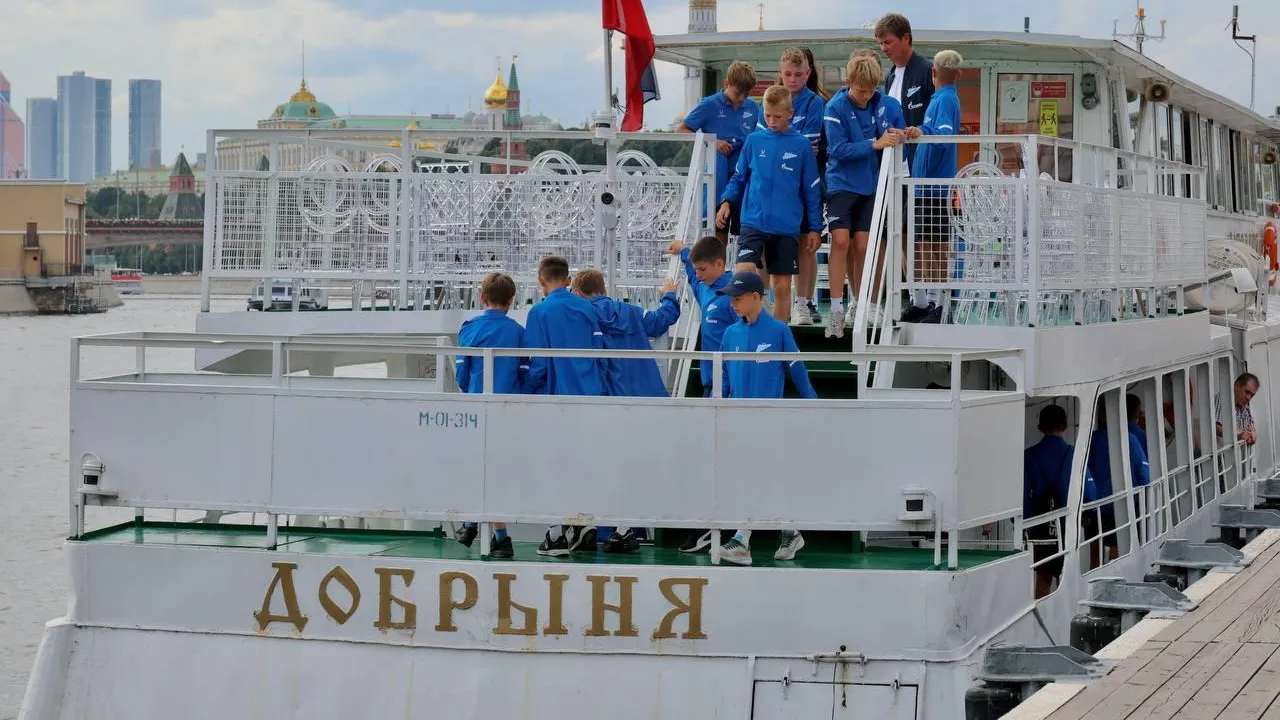 Команды Кубка Акинфеева в Химках посетили Москву 11 августа