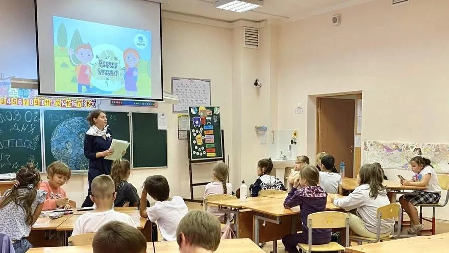 В лагере Подмосковья прошел экоурок для участников смены