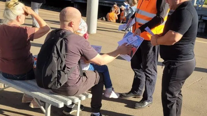 Жителям Королева напомнили о правилах поведения на железнодорожных путях