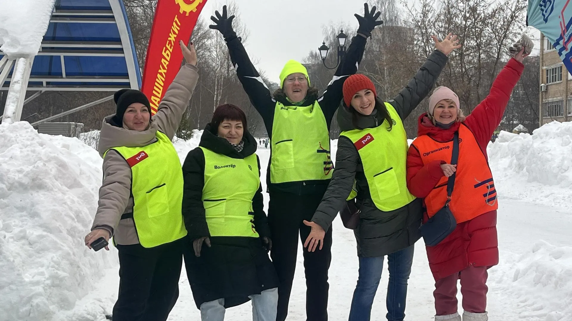 В Балашихе в парке Заречная прошел забег «Пять верст»