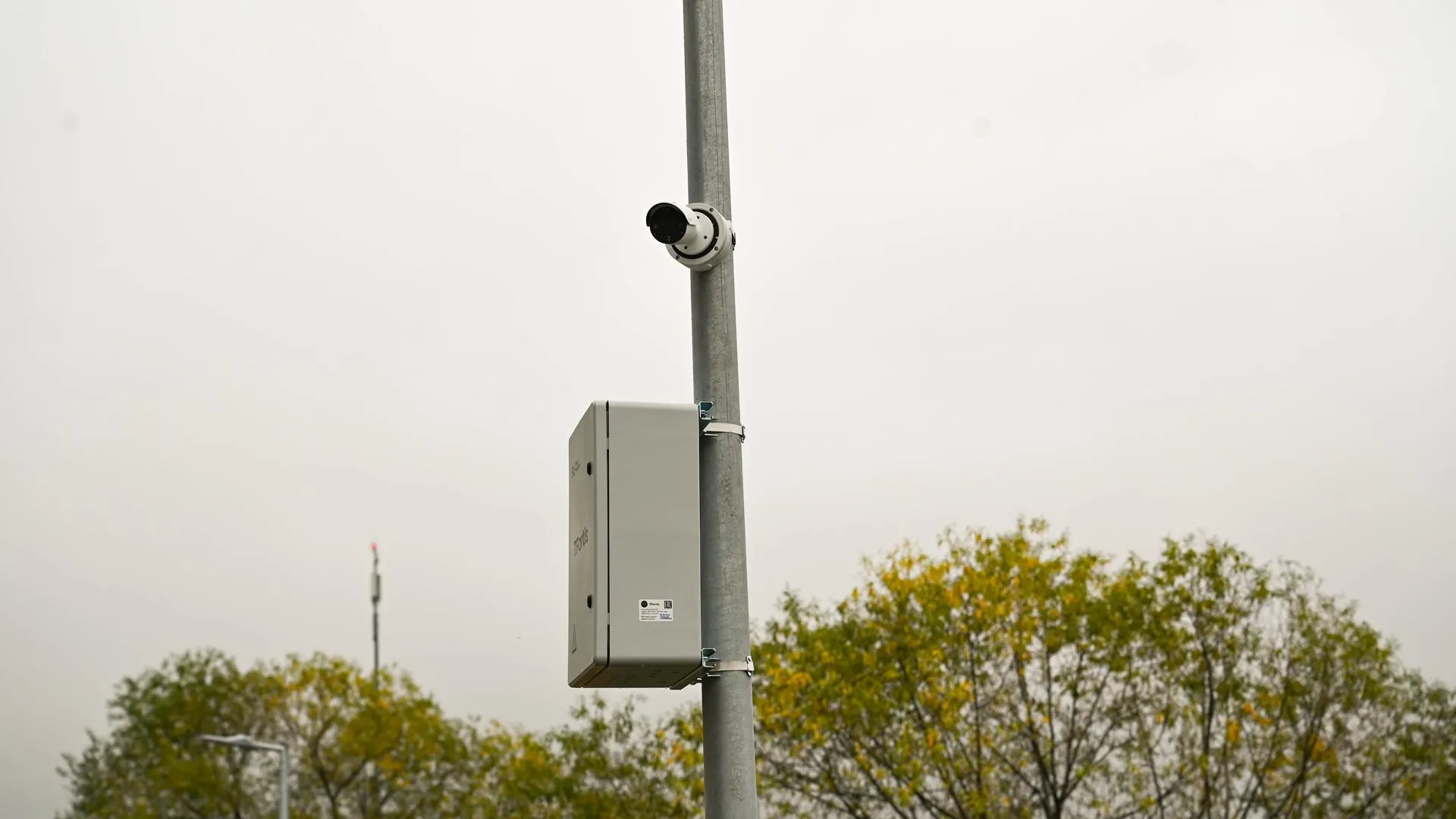 В парке Ленинского округа установили «Умные камеры»