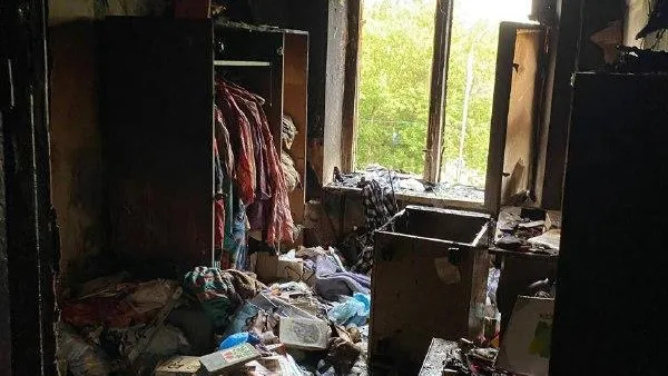 В Москве 60-летний мужчина погиб в пожаре, который устроил сам