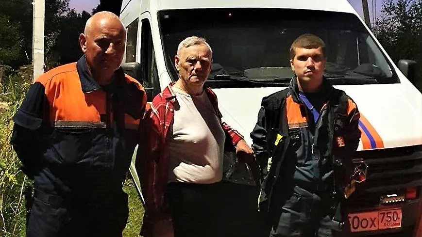 В Сергиево‑Посадском округе помогли пенсионеру, заблудившемуся в лесу