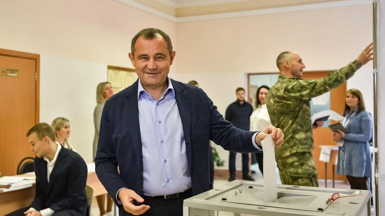 Председатель Мособлдумы Брынцалов проголосовал на выборах губернатора региона