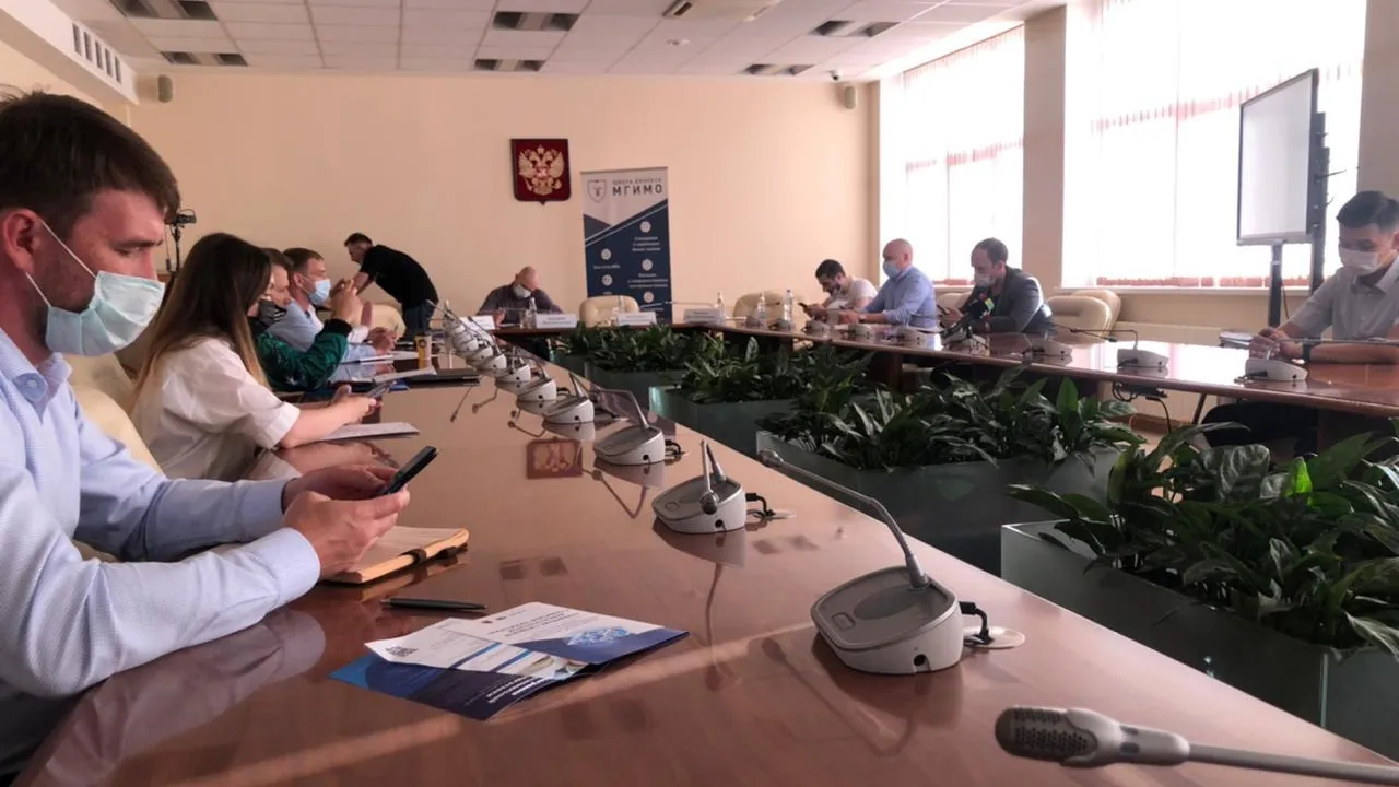 Студенты защитили проект на экзамене на примере благоустройства Одинцовского кампуса МГИМО
