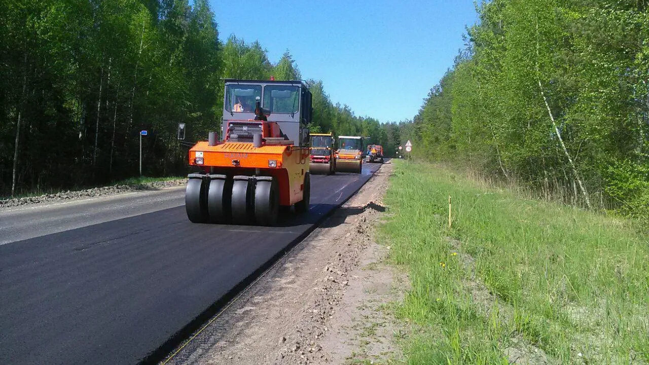 Более 50% дорог от плана на 2021 год отремонтировали в Подмосковье