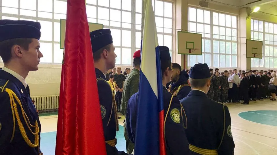 Глава Люберец дал старт военно‑полевым сборам в школе №10