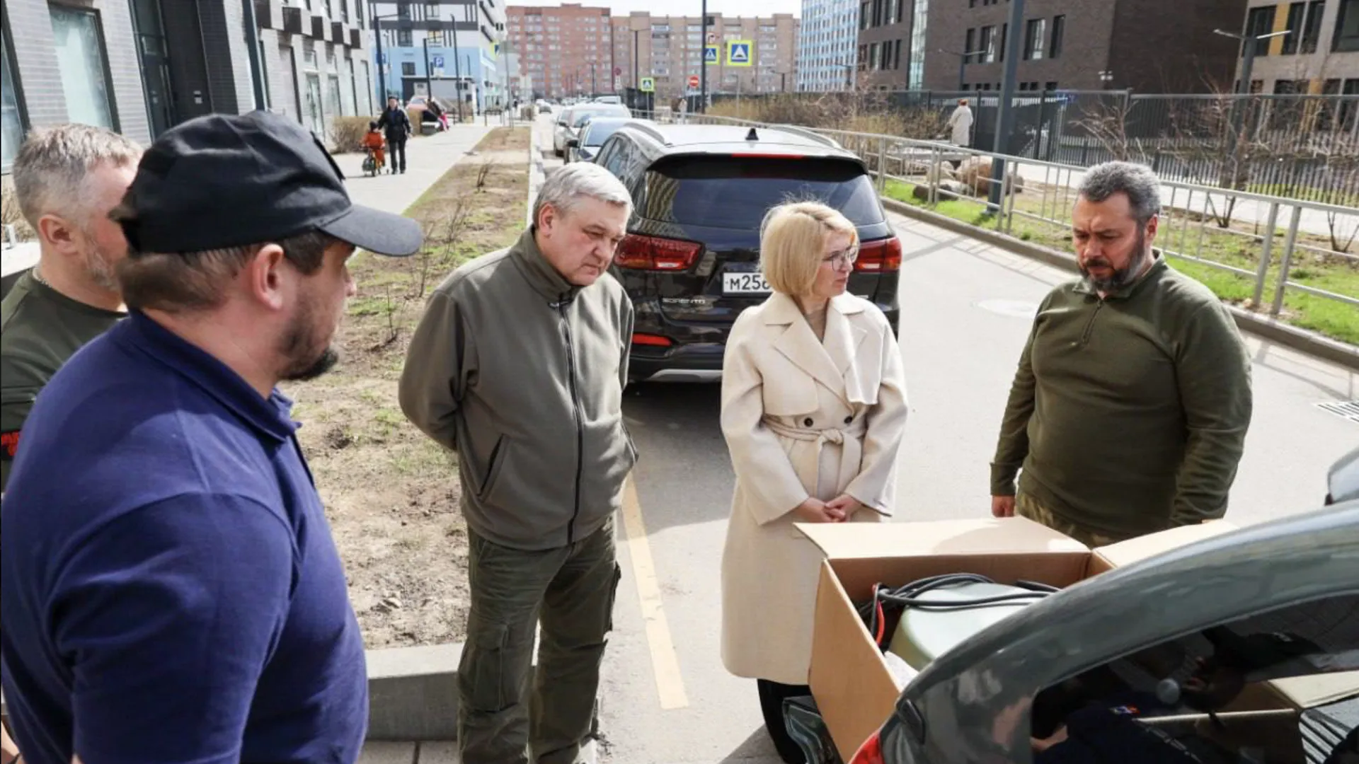 Очередной гумконвой отправился в зону СВО от отделения партии ЕР в Мытищах