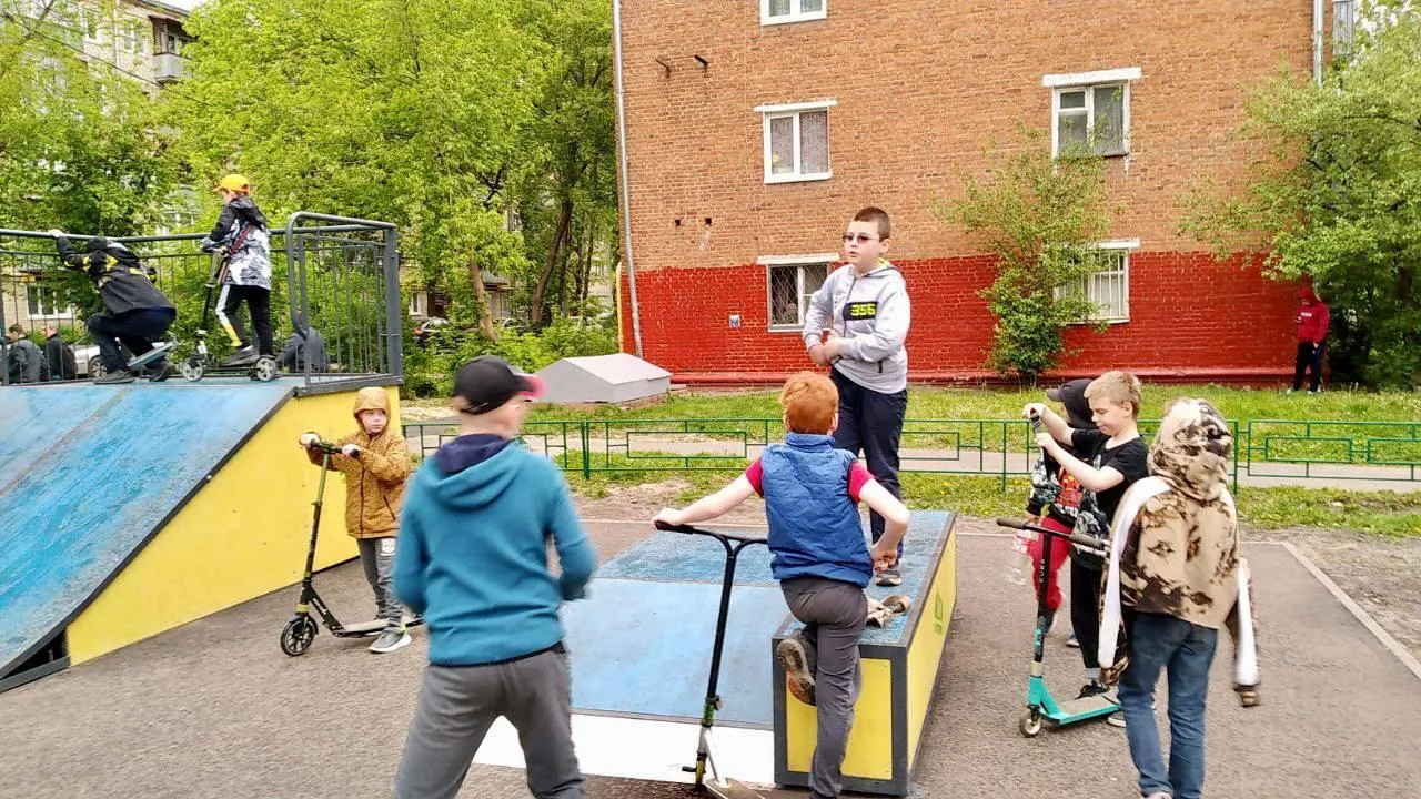 В Подольске открыли новую скейт‑площадку
