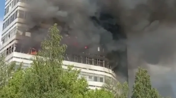 Взрыв в горящем здании во Фрязине произошел из-за газового баллона