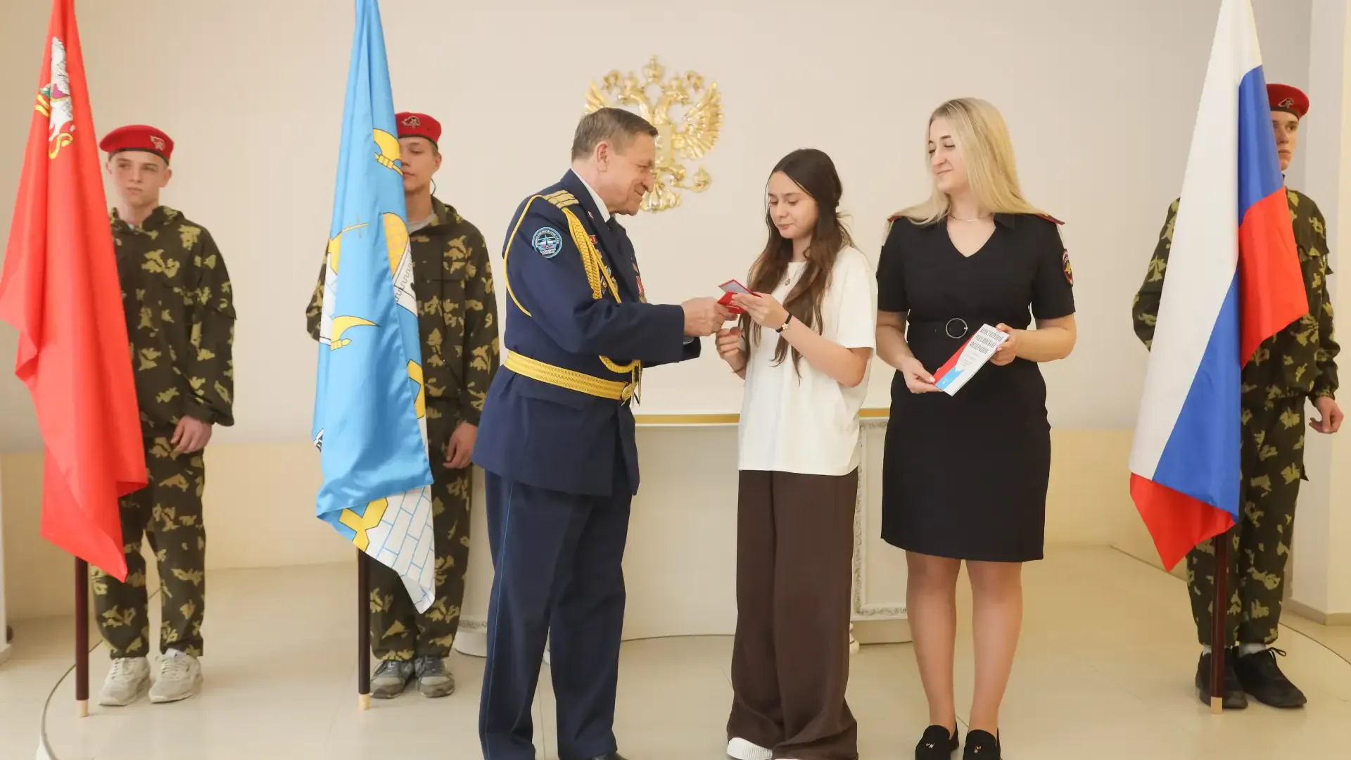 В Сергиево-Посадском округе школьникам вручили паспорта
