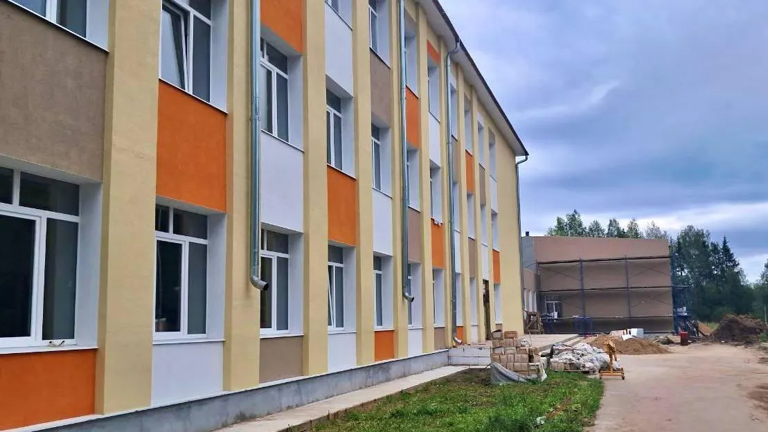В Волоколамске завершается капитальный ремонт Чисменской школы