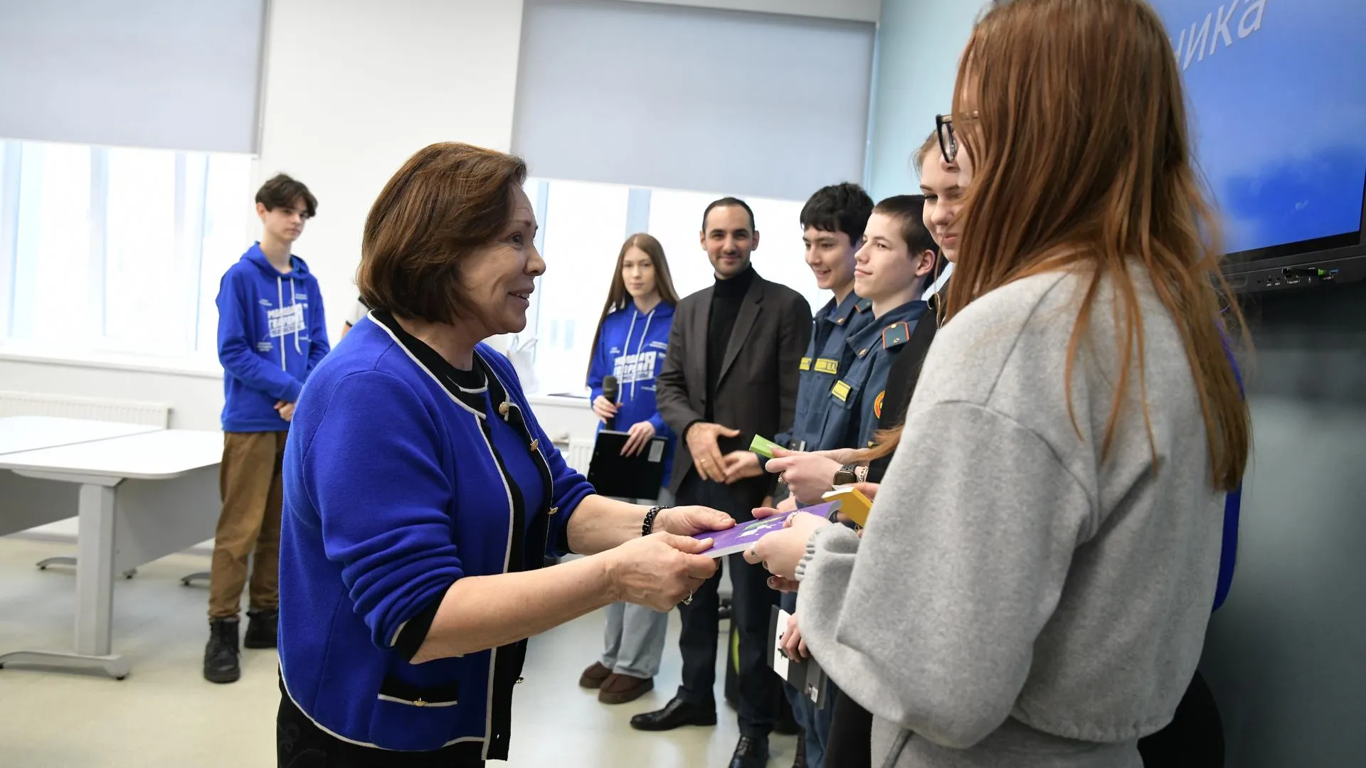Ирина Роднина посетила День наставника в Дмитровском округе