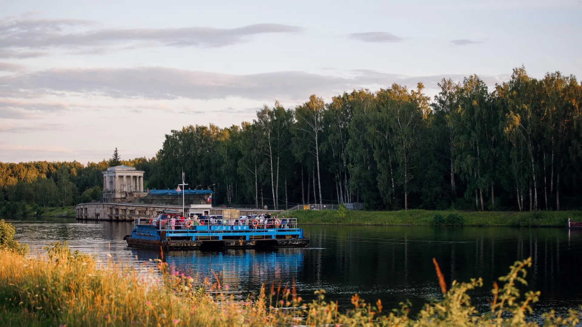 В Луховицах объявлен конкурс на капитальный ремонт паромной переправы
