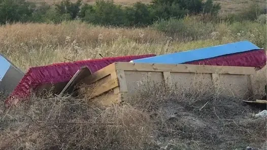 Свалку цинковых гробов обнаружили под Волгоградом