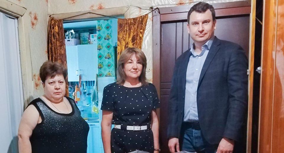 Предприниматели из Ленинского округа заменили газовую плиту маме мобилизованного
