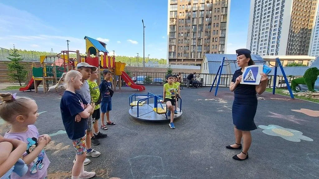В округе Пушкинский прошла акция «Безопасный двор»