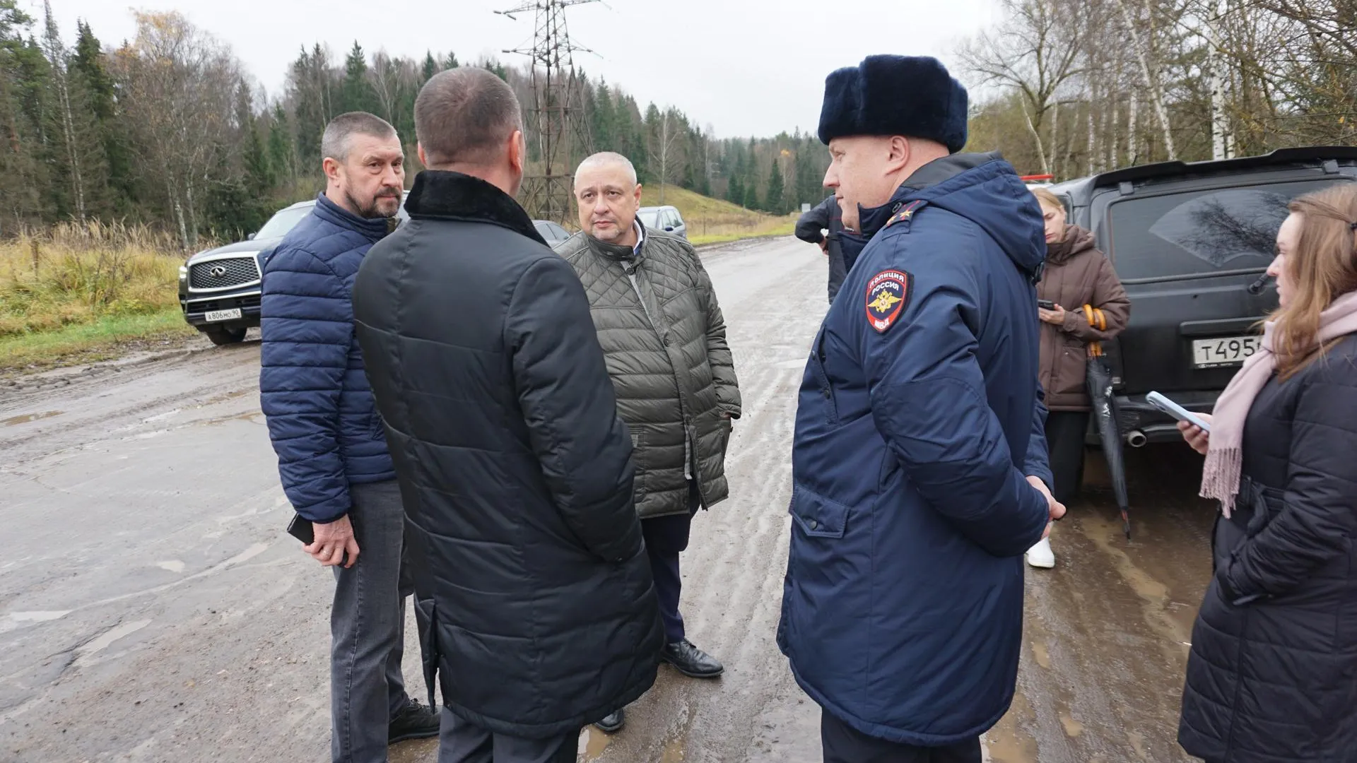 В поселке Рузы завершаются работы по ремонту теплосетей и автомобильных дорог