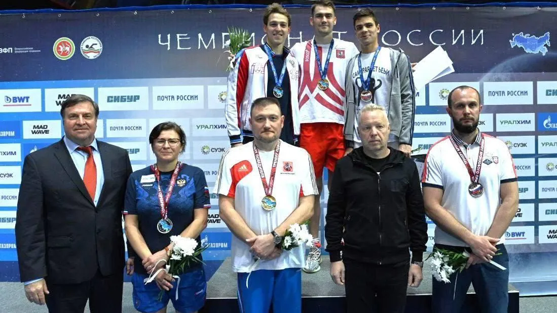 Сборная Подмосковья по плаванию выиграла очередные медали на чемпионате России