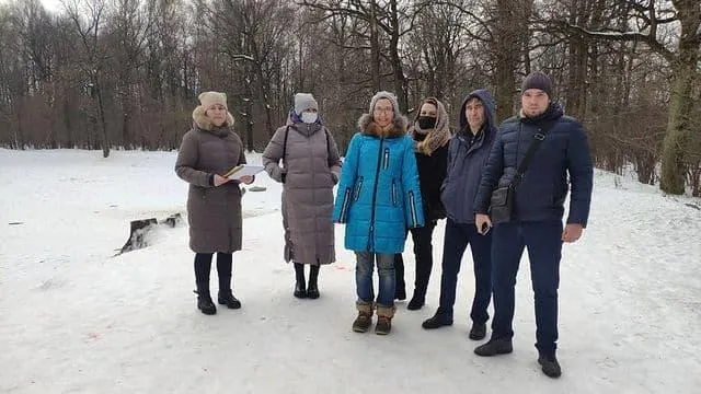 Вопросы благоустройства пруда обсудили в микрорайоне 1 Мая Балашихи