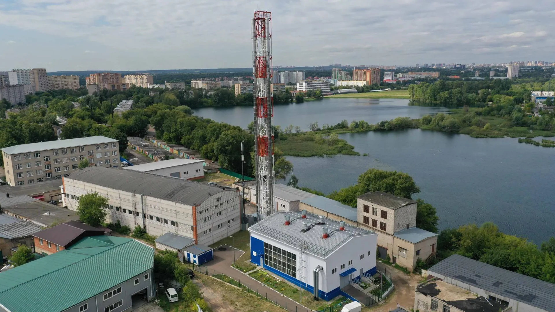 Пять жилых домов и детсад отапливает котельная в поселке Красково Люберец
