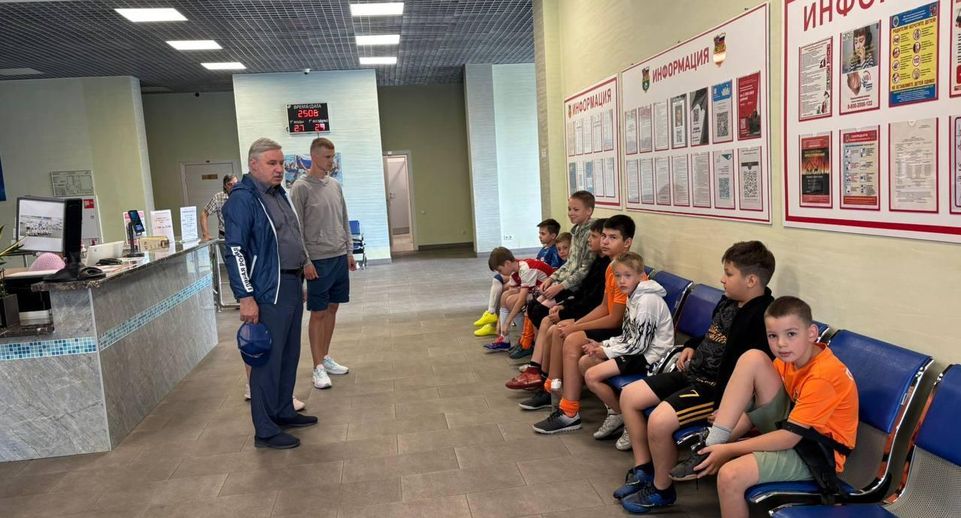 Зампредседателя Совета депутатов Балашихи посетил детский спортивный лагерь