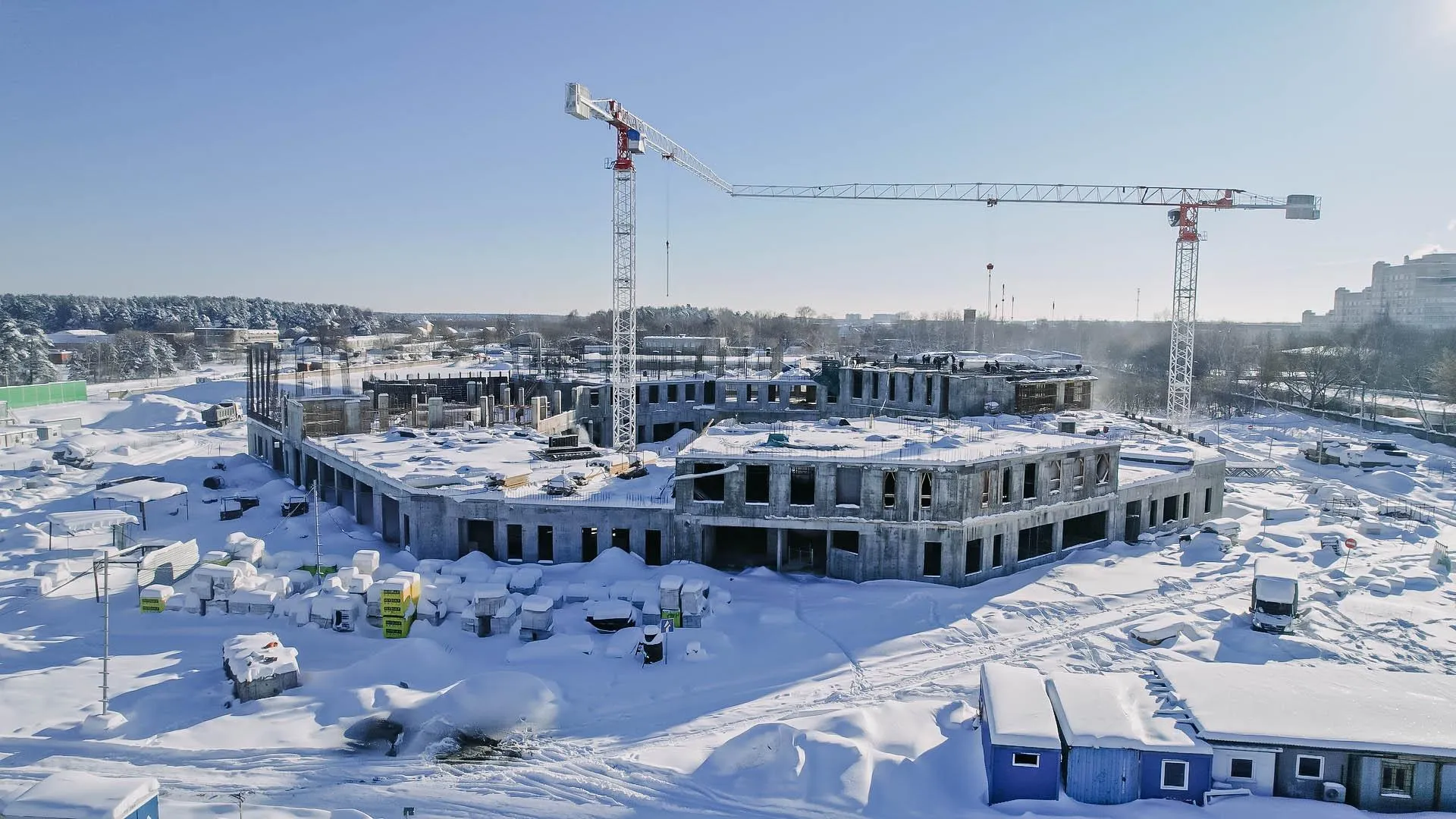 В Люберцах строят воспитательно-образовательный комплекс в ЖК «Легенда Коренево»