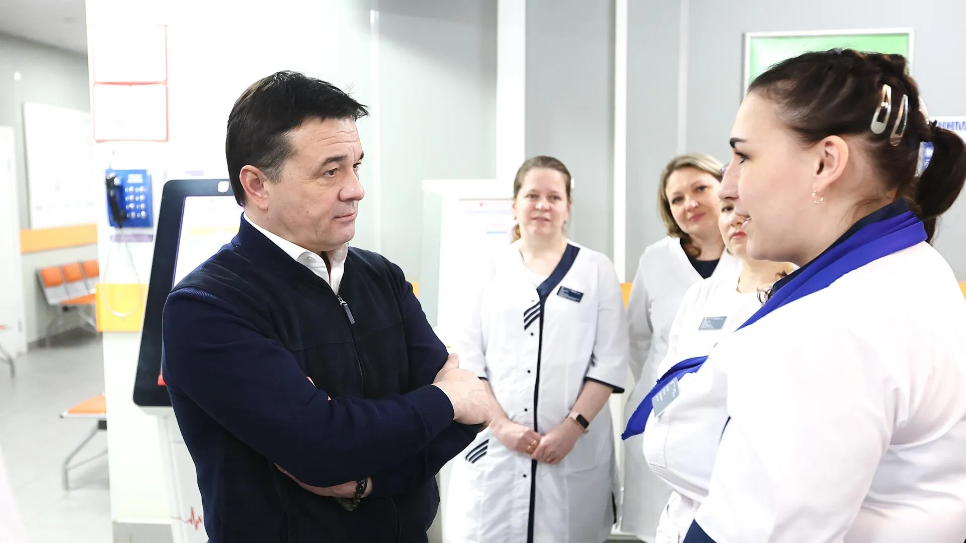 Воробьев: еще 150 поликлиник приведут к стандарту проекта «Поликлиника. Перезагрузка»