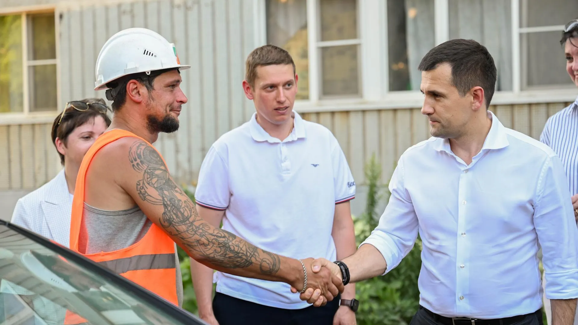 В Ленинском провели инспекцию работ по модернизации теплосетей