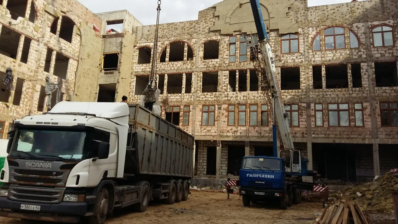 Строительство школы в микрорайоне Красногорска идет по графику