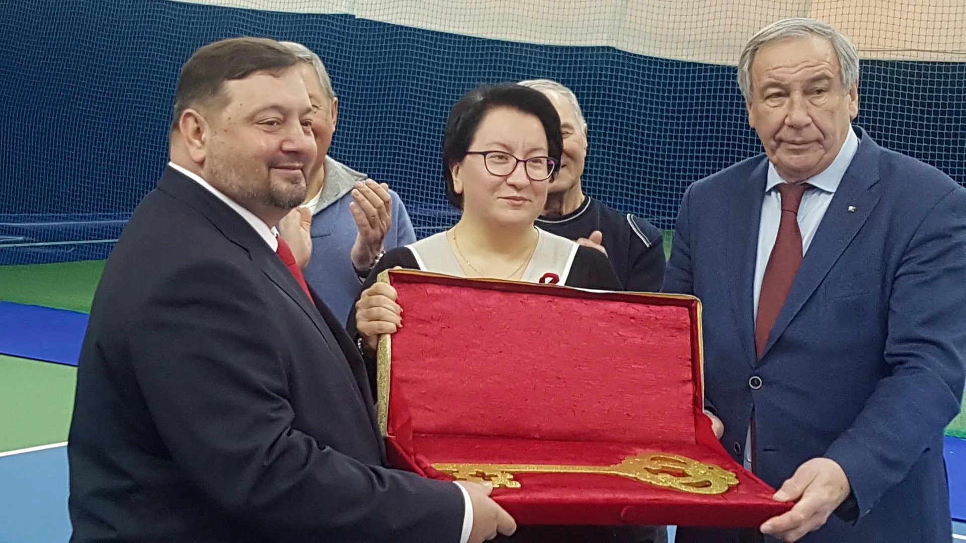 Теннисные корты академии Тарпищева открыли в Красногорске