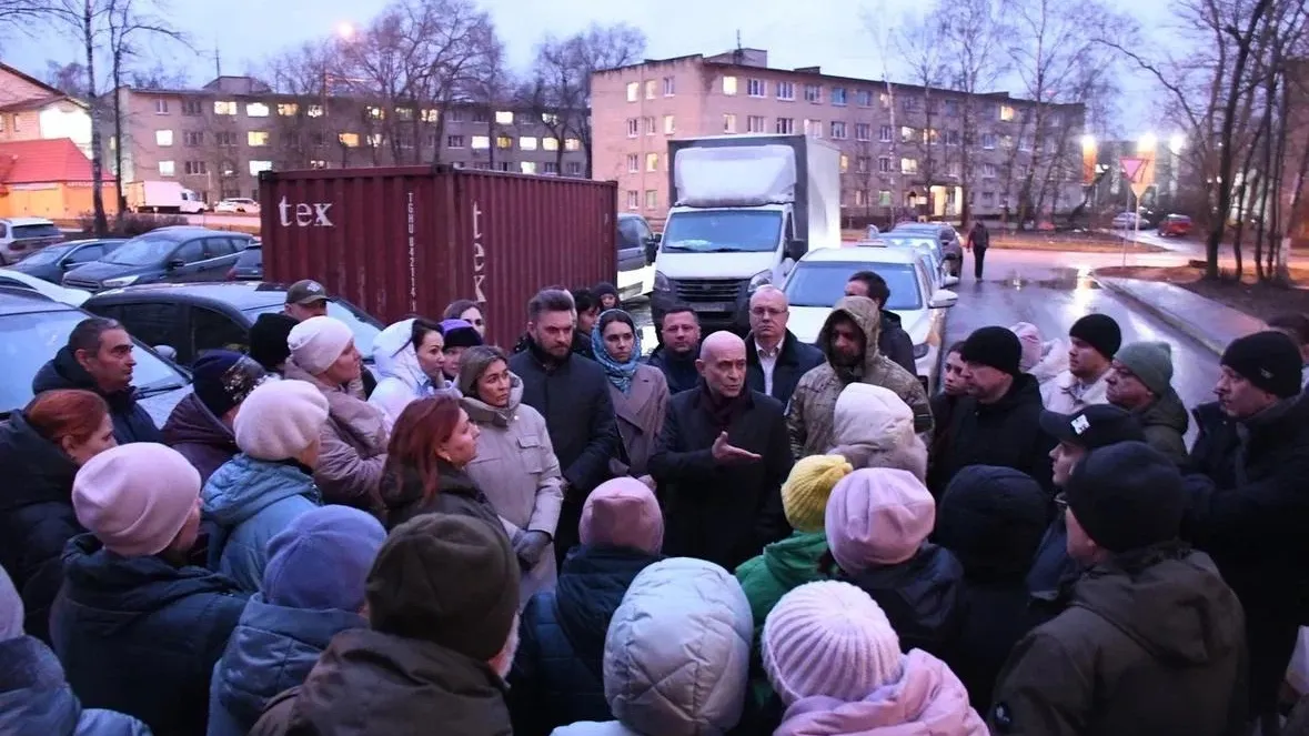 В Жуковском прошла выездная администрация по вопросу установки грузового контейнера