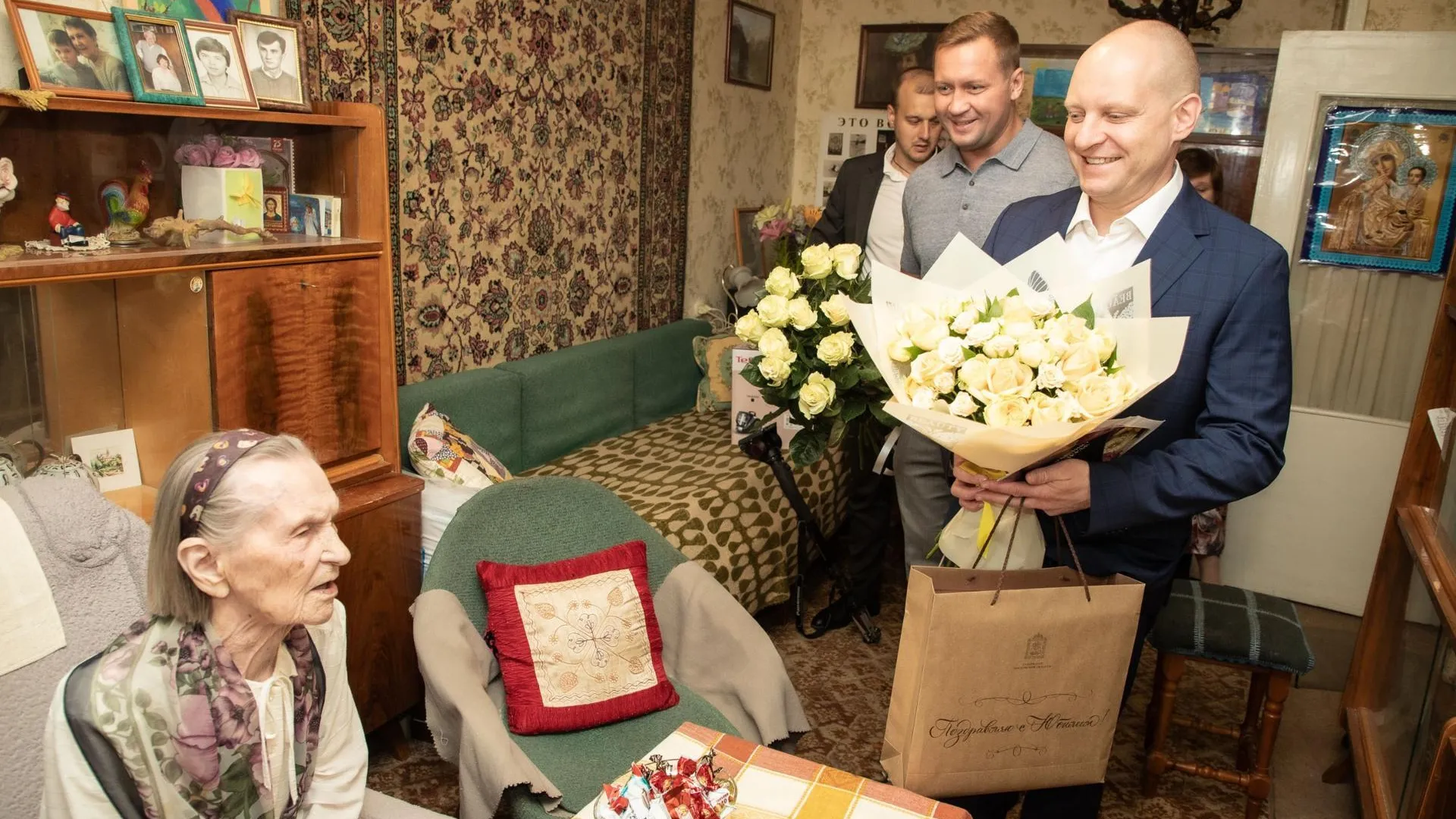 Валентина Крыжова из Пушкино отмечает вековой юбилей