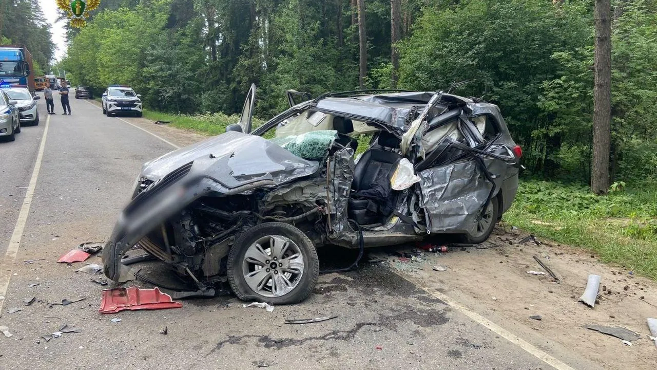 10-летний мальчик погиб при столкновении двух автомобилей в Балашихе