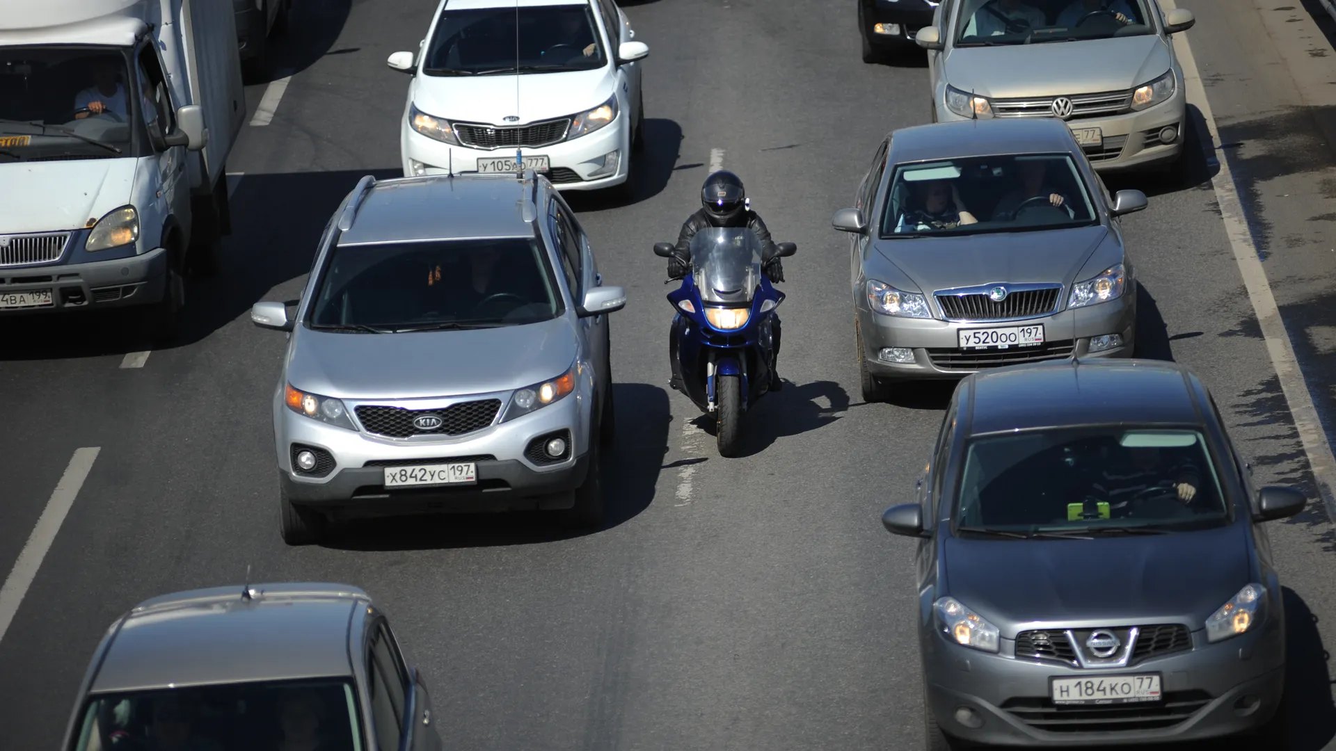 На дорогах Подмосковья зафиксирован 1 млн автомобилей утром 26 августа