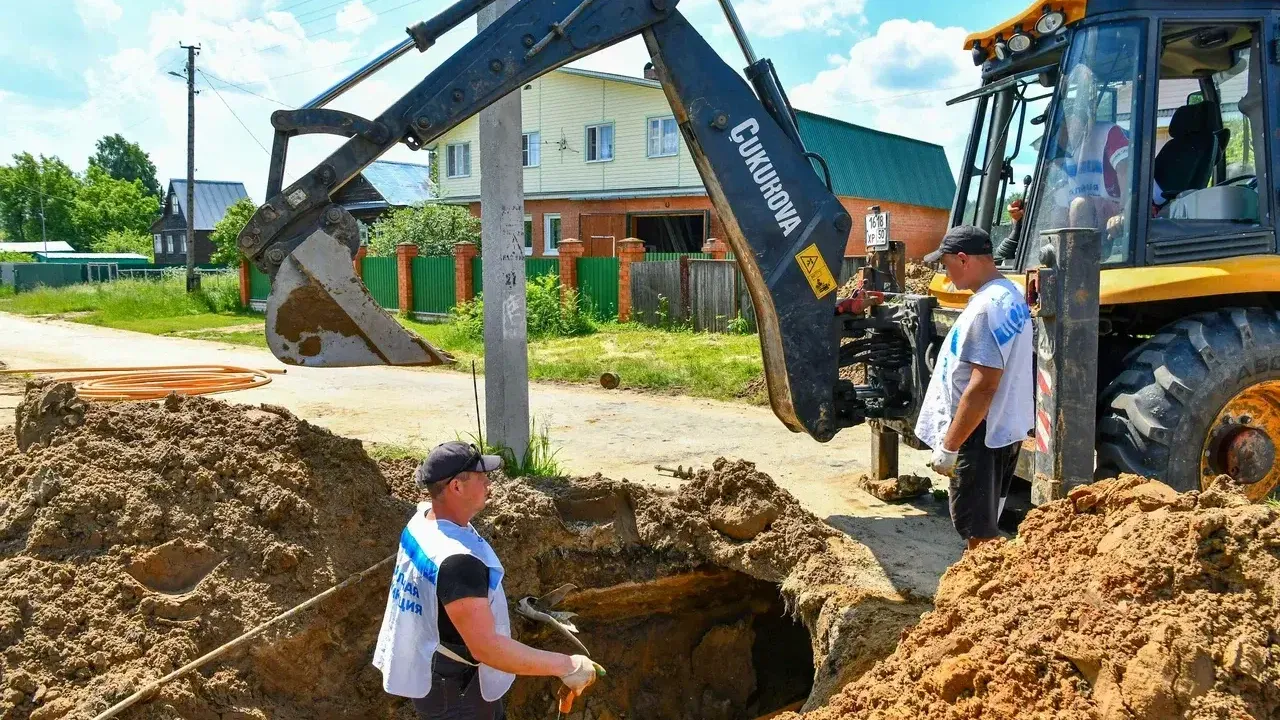 В Шатурском округе началась газификация деревни Пестовская