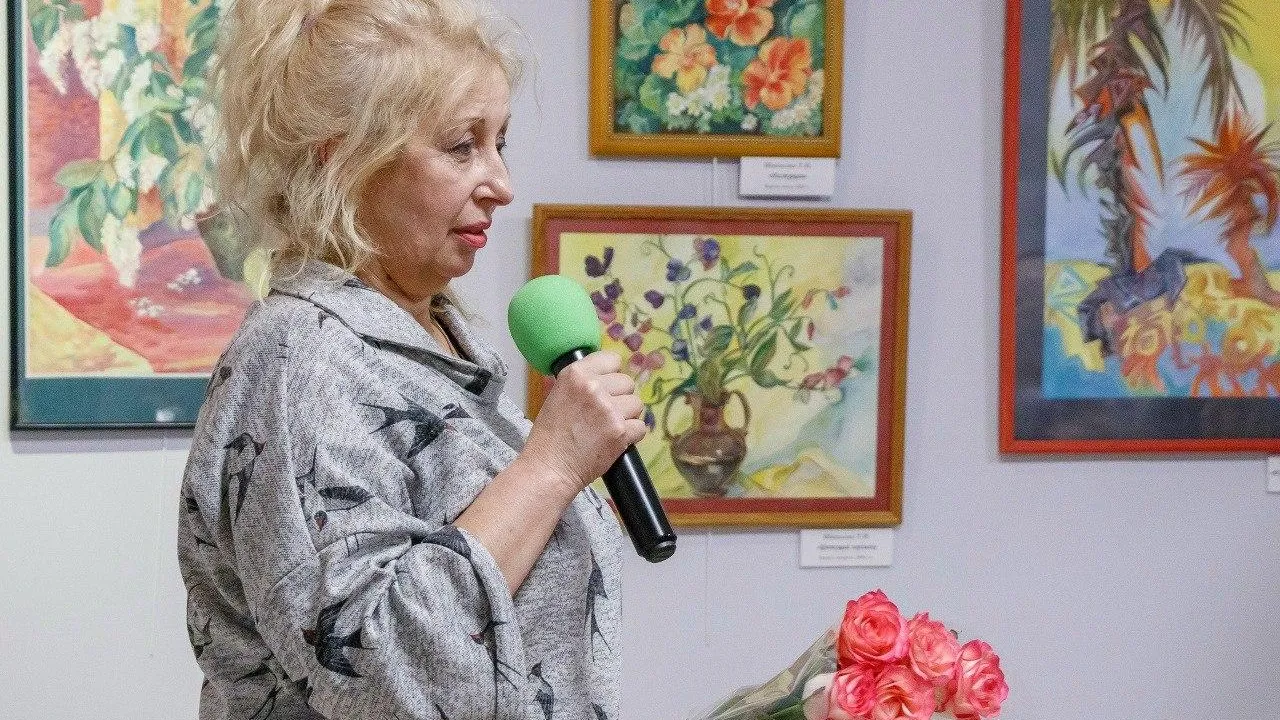 В Ступине открылась экспозиция Татьяны Шикаловой