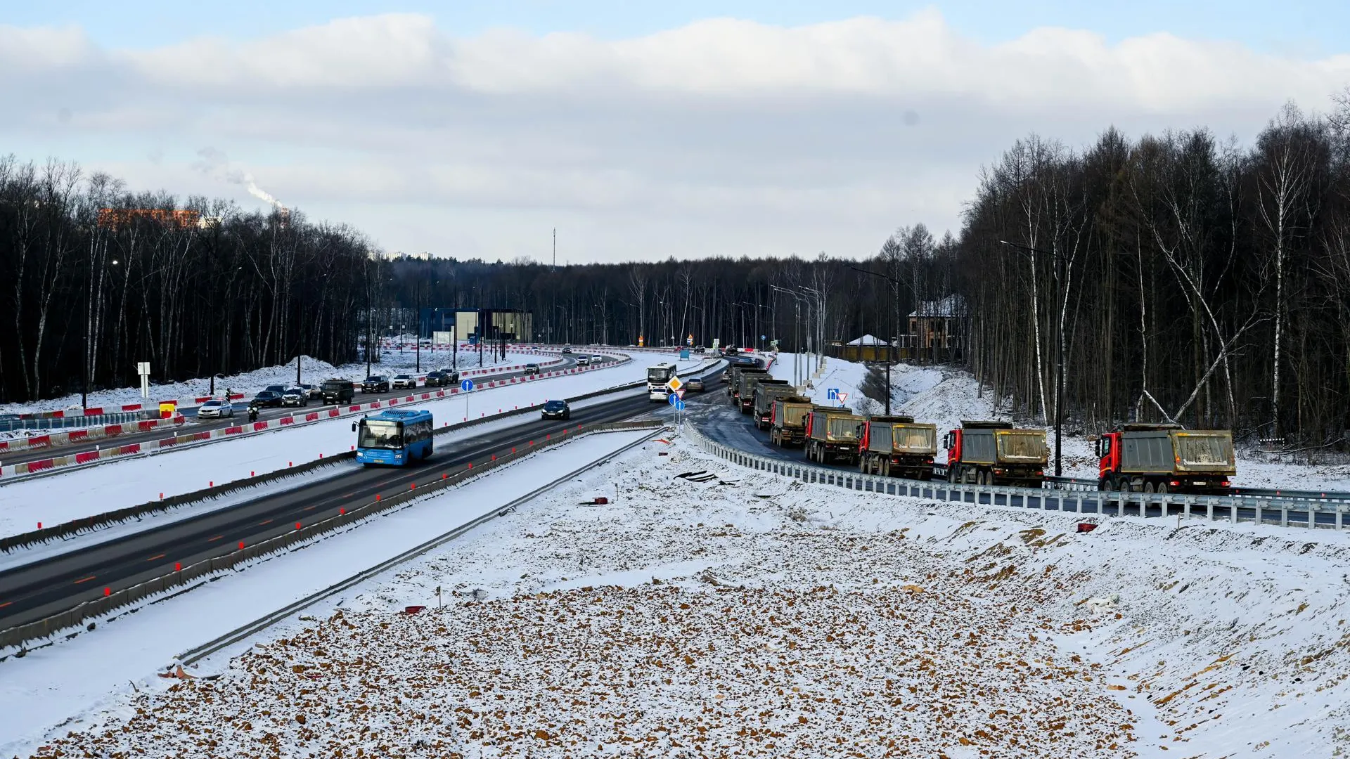 Новый съезд сократил время в пути для жителей Ленинского округа в два раза