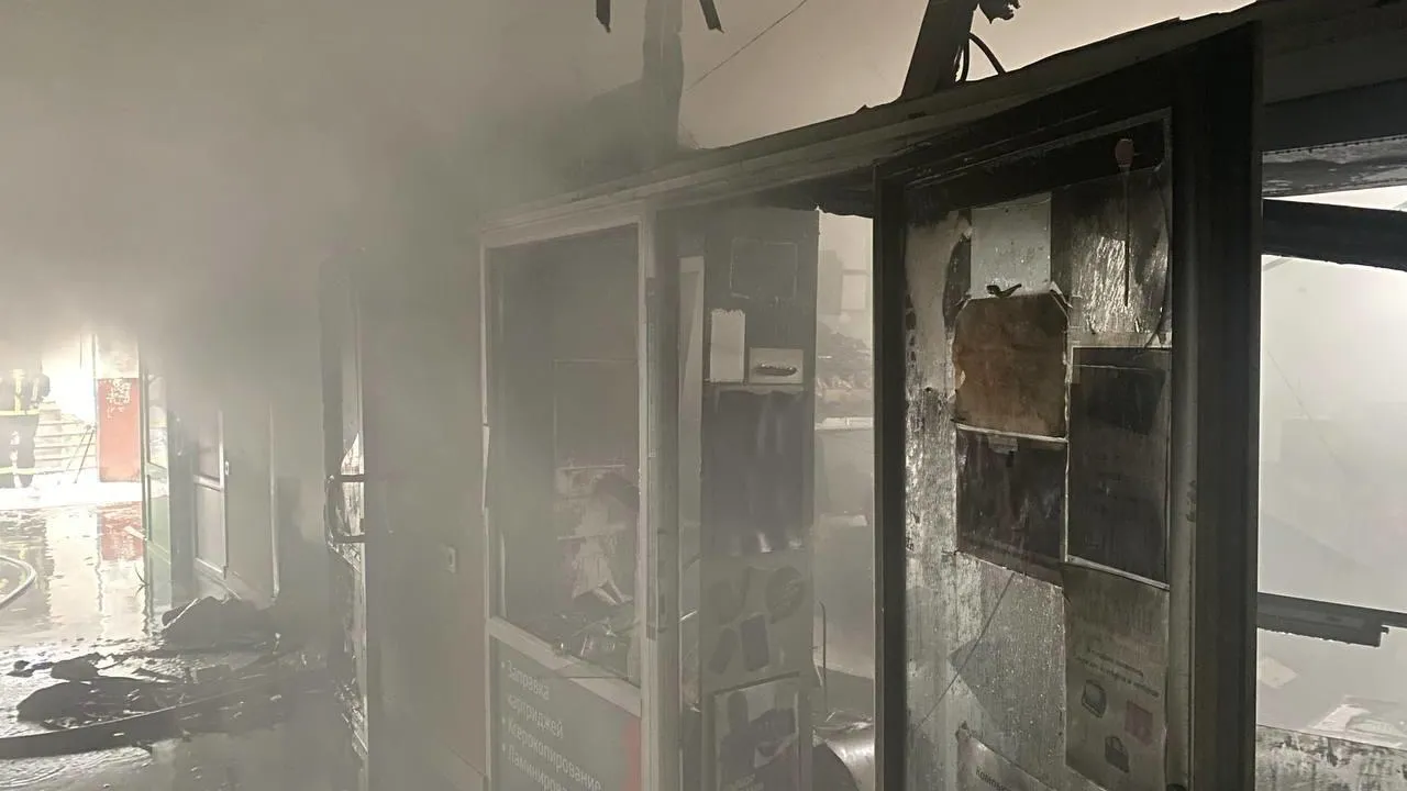 При пожаре в магазине «Пятерочка» в подмосковной Лобне погибло 2 человека