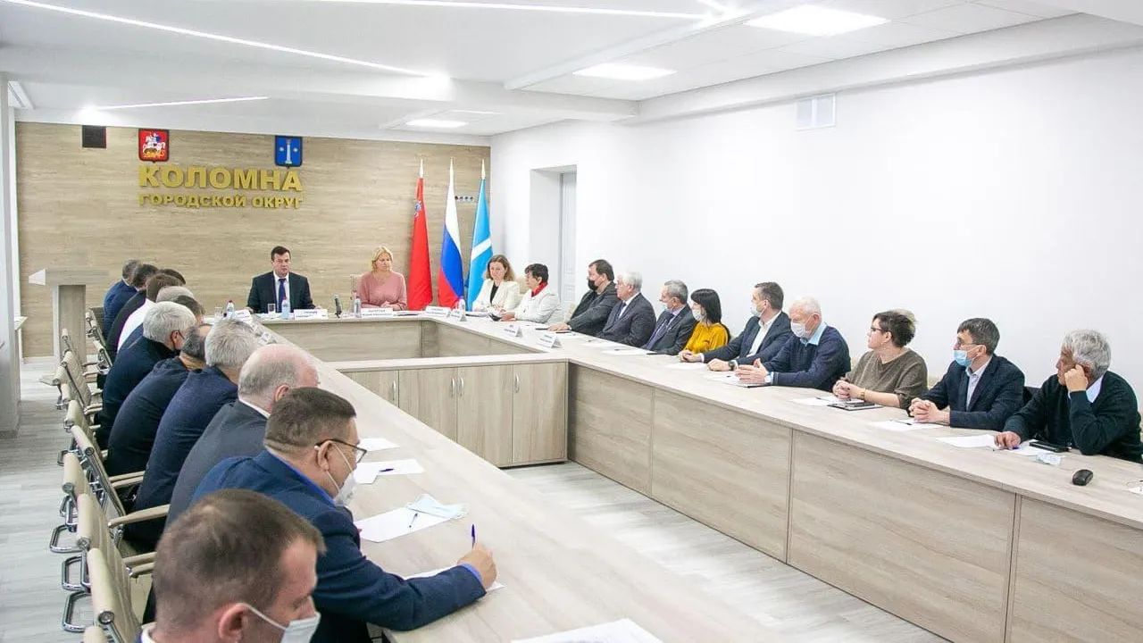 Глава Коломны Александр Гречищев провел заседание Совета директоров