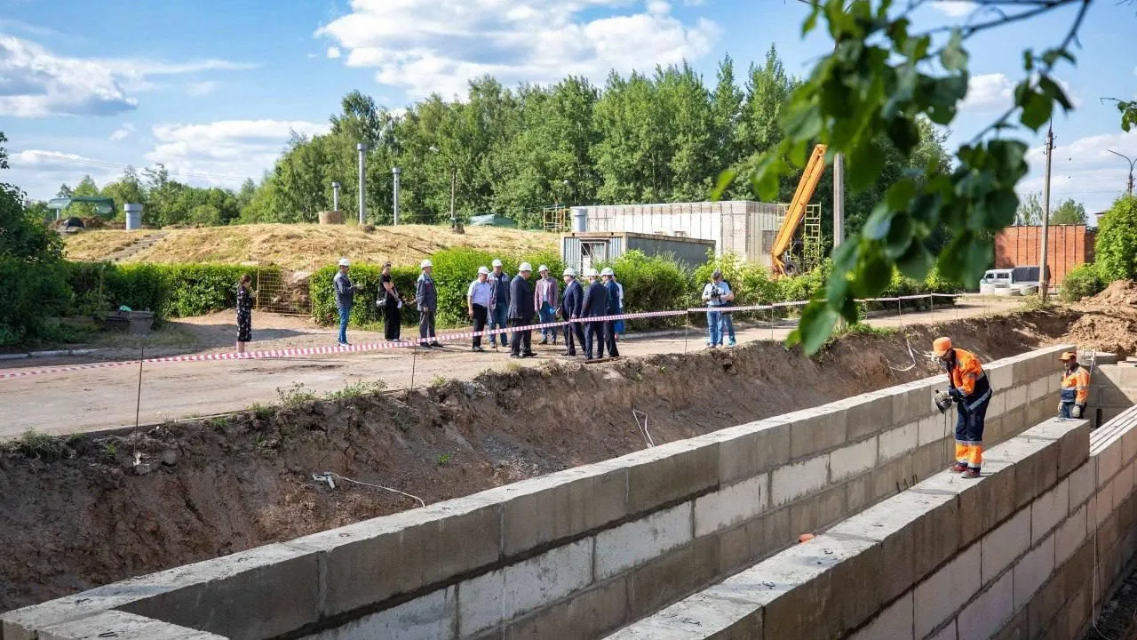 В Подольске продолжается модернизация насосной станции «Товарная»