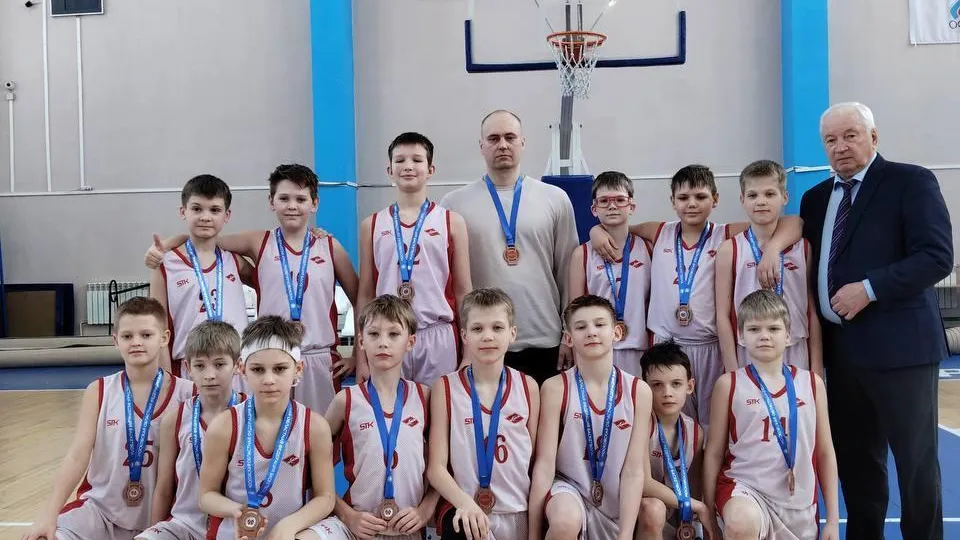 Спортсмены Люберец завоевали бронзовую медаль на первенстве по баскетболу