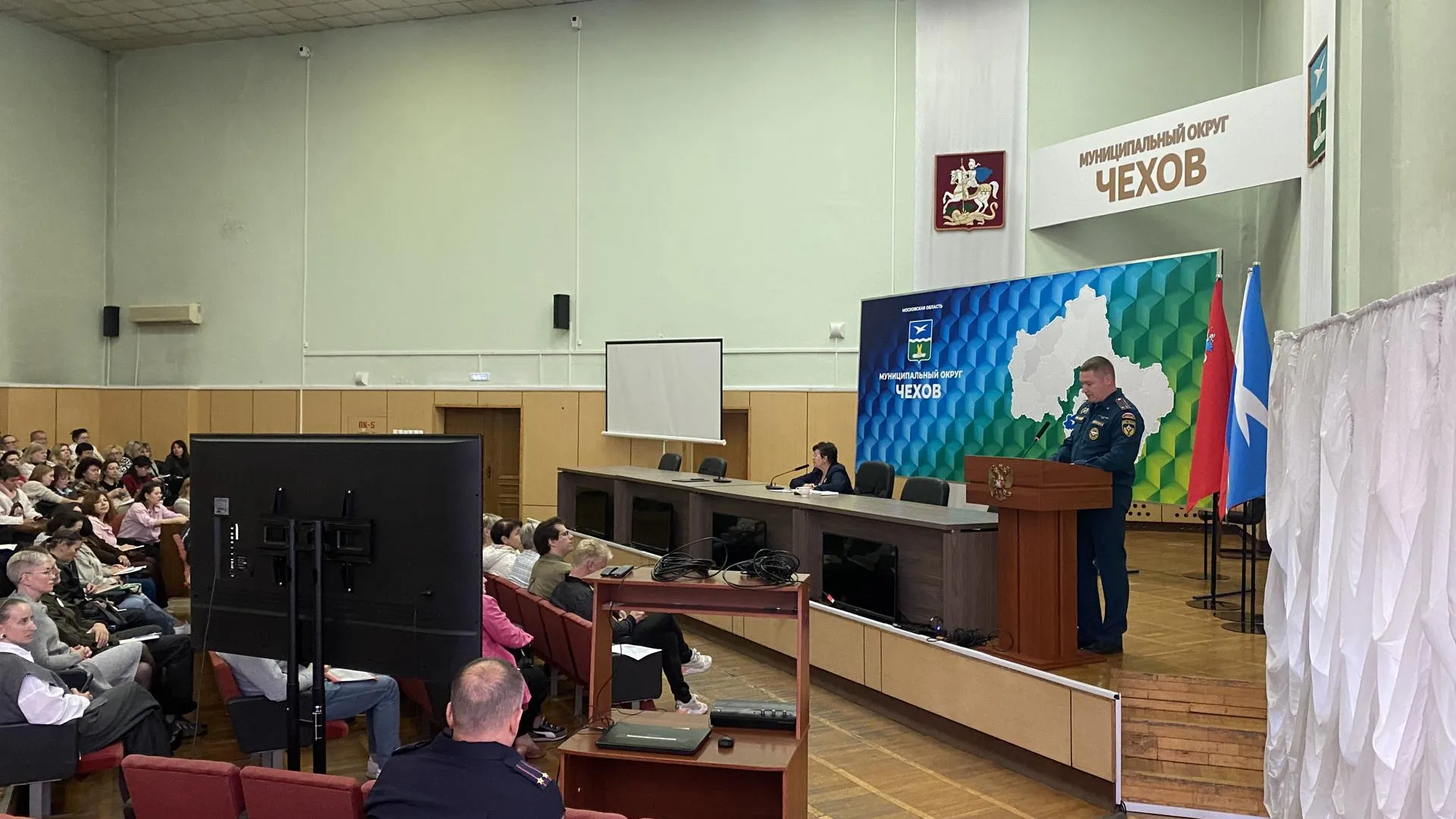 МЧС усилило дежурство на выборах в Подмосковье