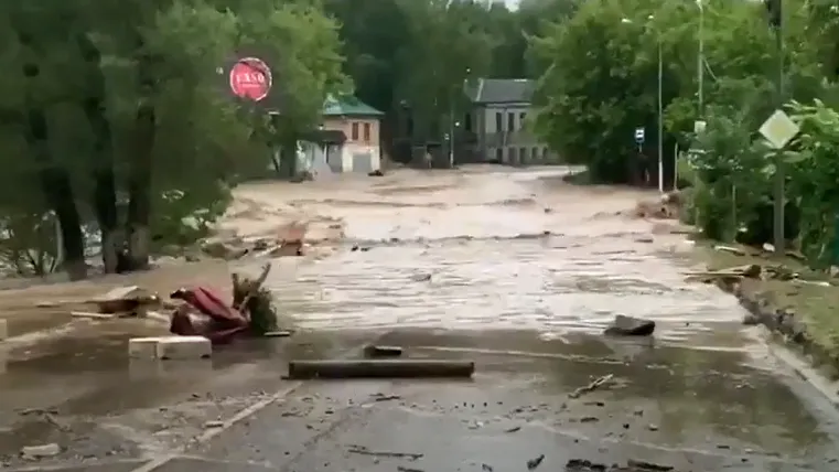 В Рузе объявлен режим ЧС из‑за прорыва дамбы
