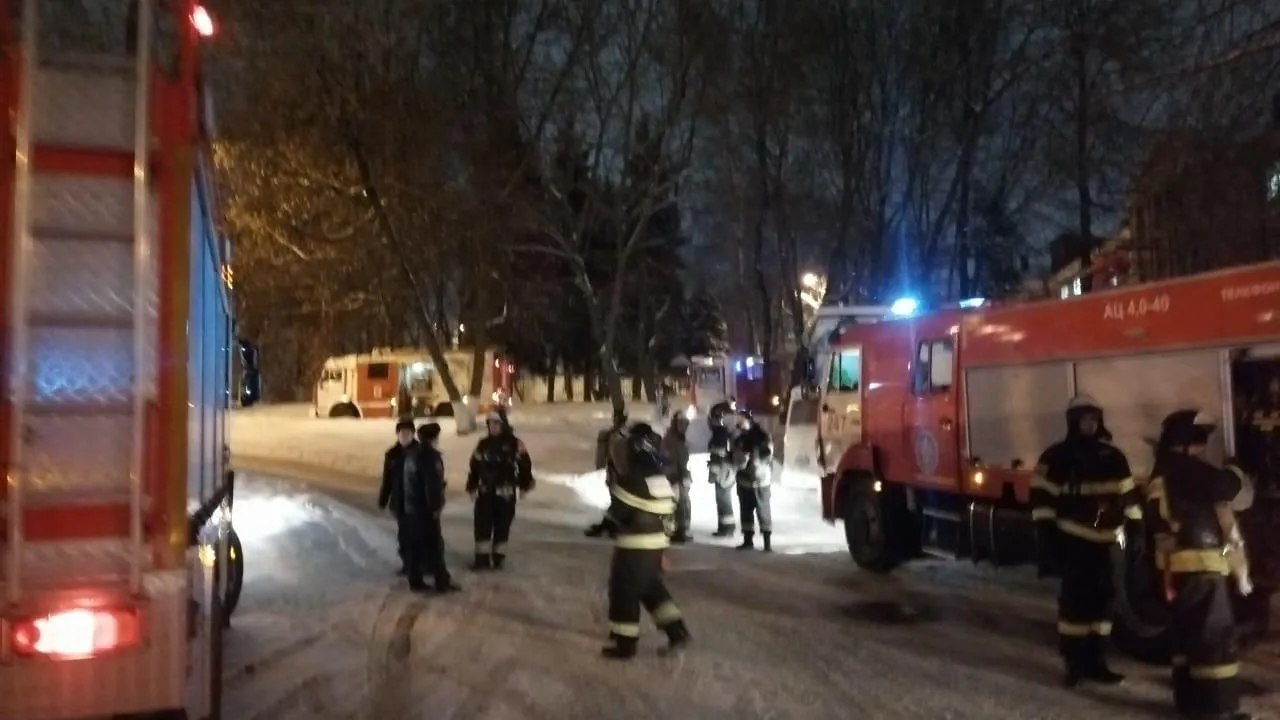 Возгорание в нежилом доме на улице Кирова ликвидировали в Подольске