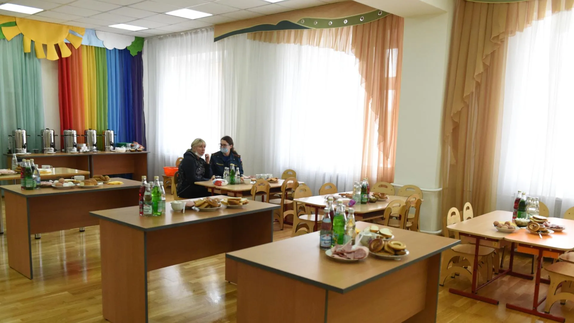 Горячее питание организовали для пострадавших от взрыва жильцов дома в Ногинске
